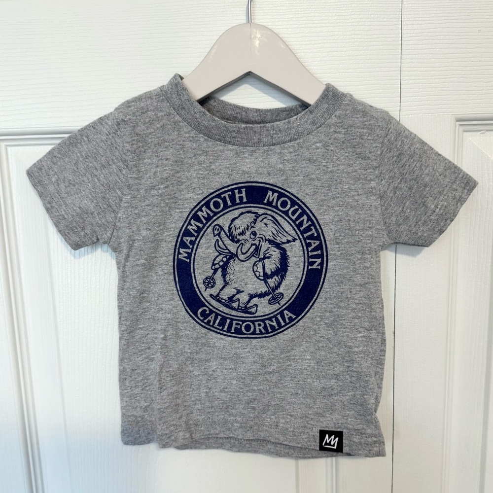 Mammoth Mountain California SKI WOOLLY INFANT SS TEE 18m